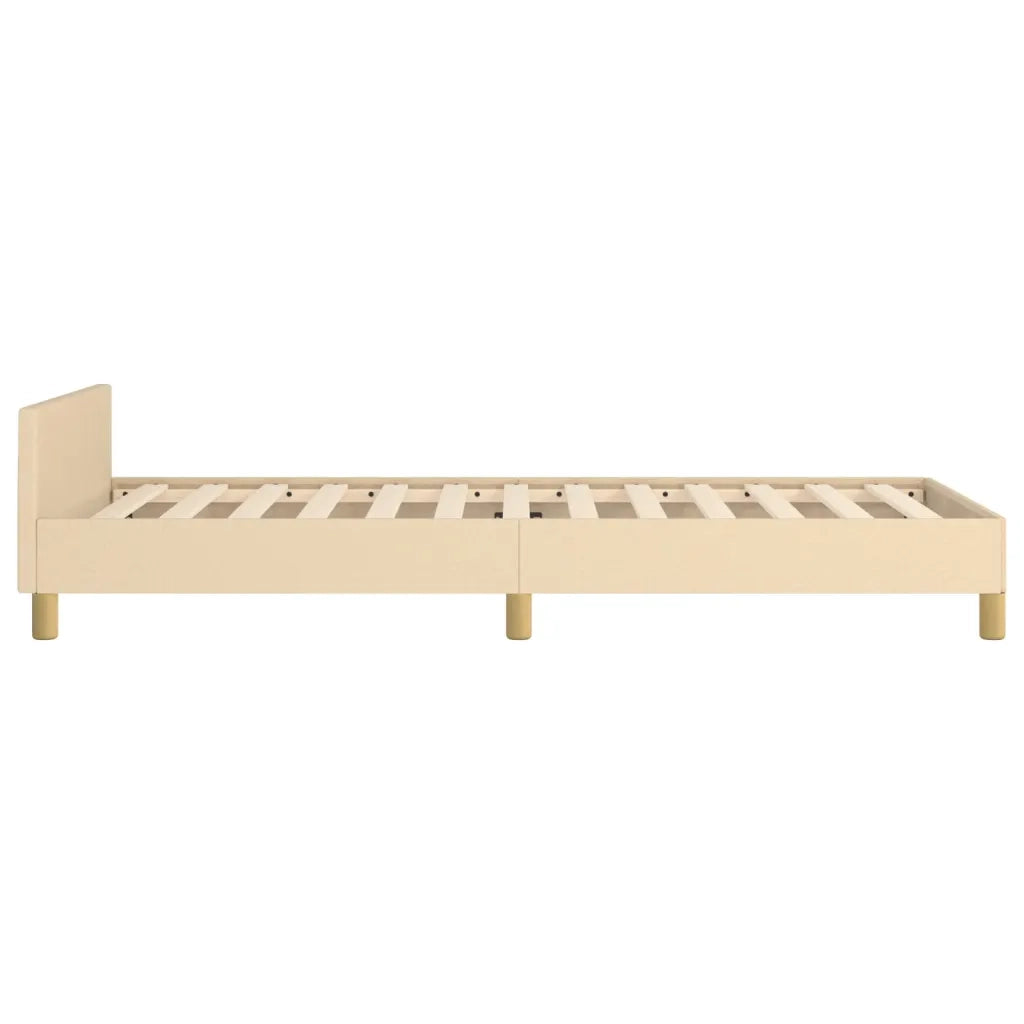 Giroletto senza Materasso Crema 100x200 cm in Tessuto 3125362