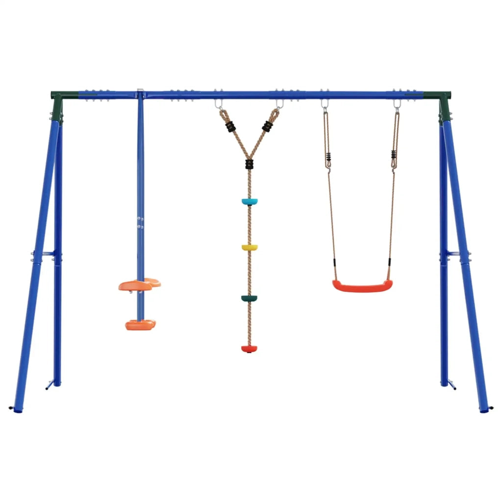 Set di Altalene per Esterni Multicolore Acciaio e PE 3429827