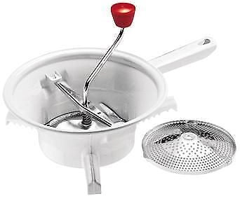 Moulinex K10120 affetta / sbuccia alimenti Rosso, Acciaio inossidabile, Bianco