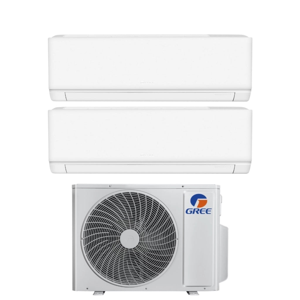 Condizionatore Dual Split Gree Cosmo 12+12 con GWHD(18)NK6OO R-32 Wi-Fi Integrato