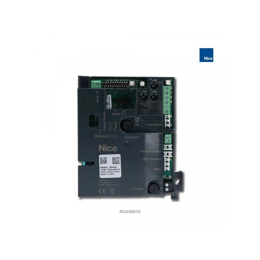 Nice Roa40 Sproa40R10 Quadro Elettronico Originale Di Ricambio Per Rox600