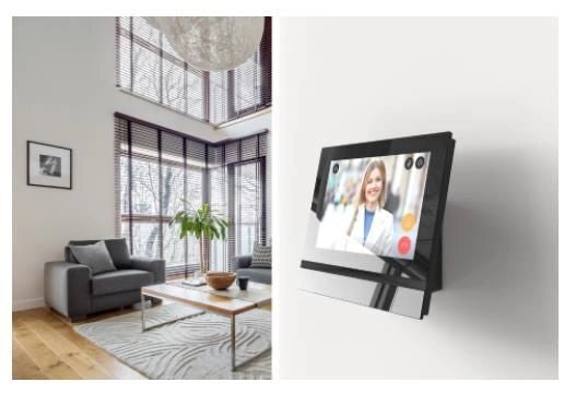 2N 91378803 Scatola di installazione a superficie per videocitofono 2N Indoor Compact e Indoor View colore Nero