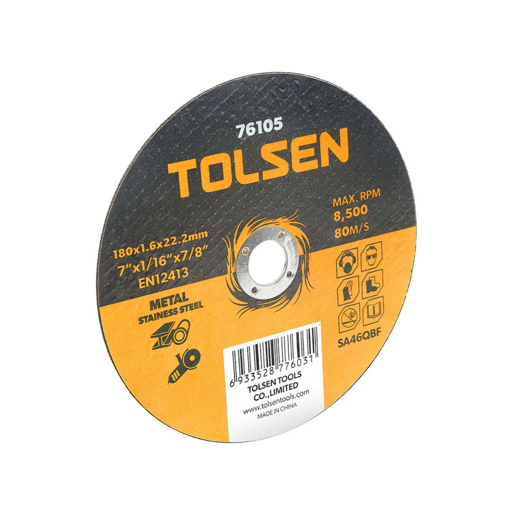 DISCO DA TAGLIO PER METALLO- 125x1,2 mm- TOLSE- pezzi 1