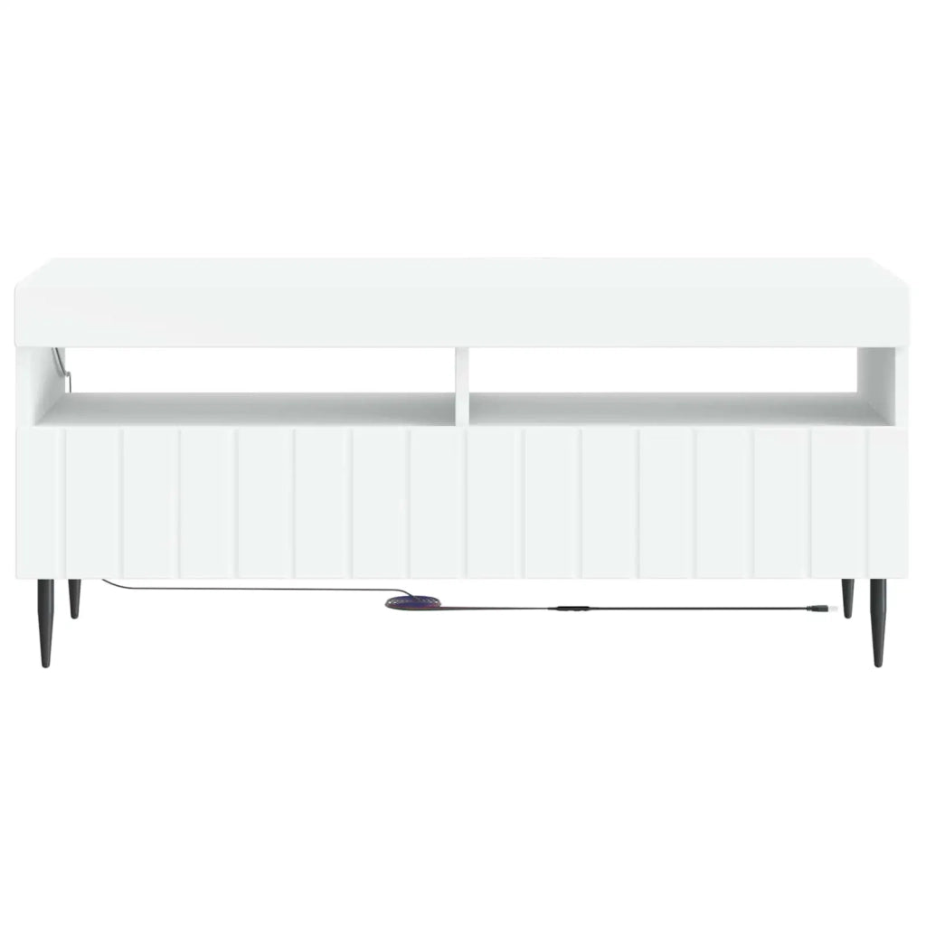 Mobile TV LED Bianco Legno ingegnerizzato 896545
