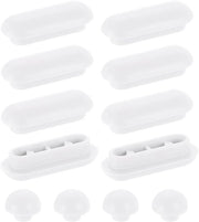 Kit di protezione per WC - 12 pezzi - bianco
