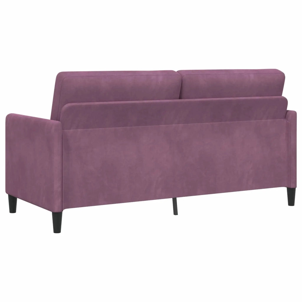 Set di Divani con Storage 2 pz Viola Poliestere 3429231
