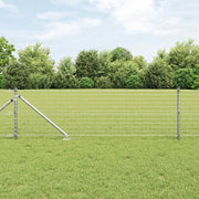 Palo della recinzione 26 pcs Grigio 3,2 x 3,2 x 125 cm