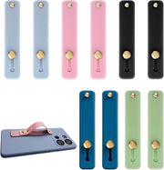 Impugnatura per smartphone e tablet in silicone, set da 10 pezzi, impugnatura pieghevole e espandibile per schermo da 10 a 13 cm