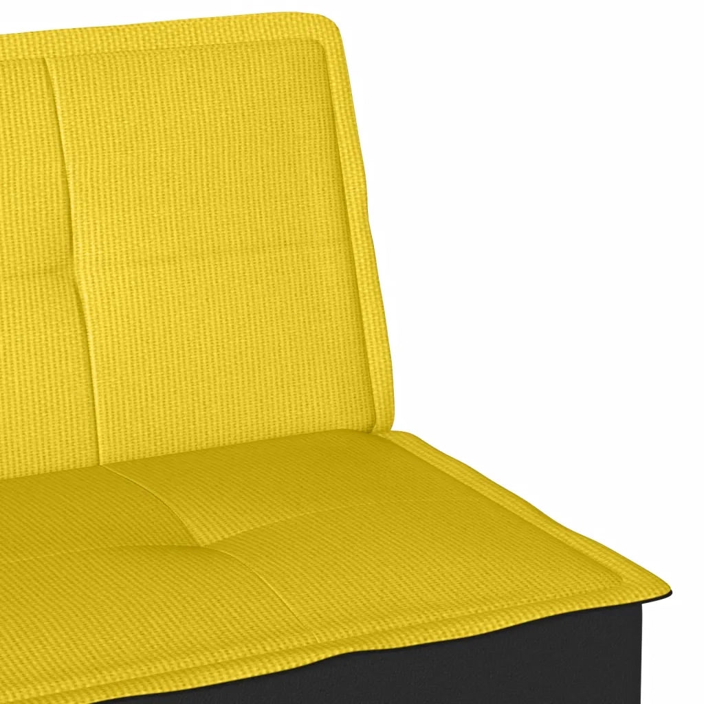 Divano letto | Sof¨¤ letto | Letto singolo Giallo Chiaro in Tessuto