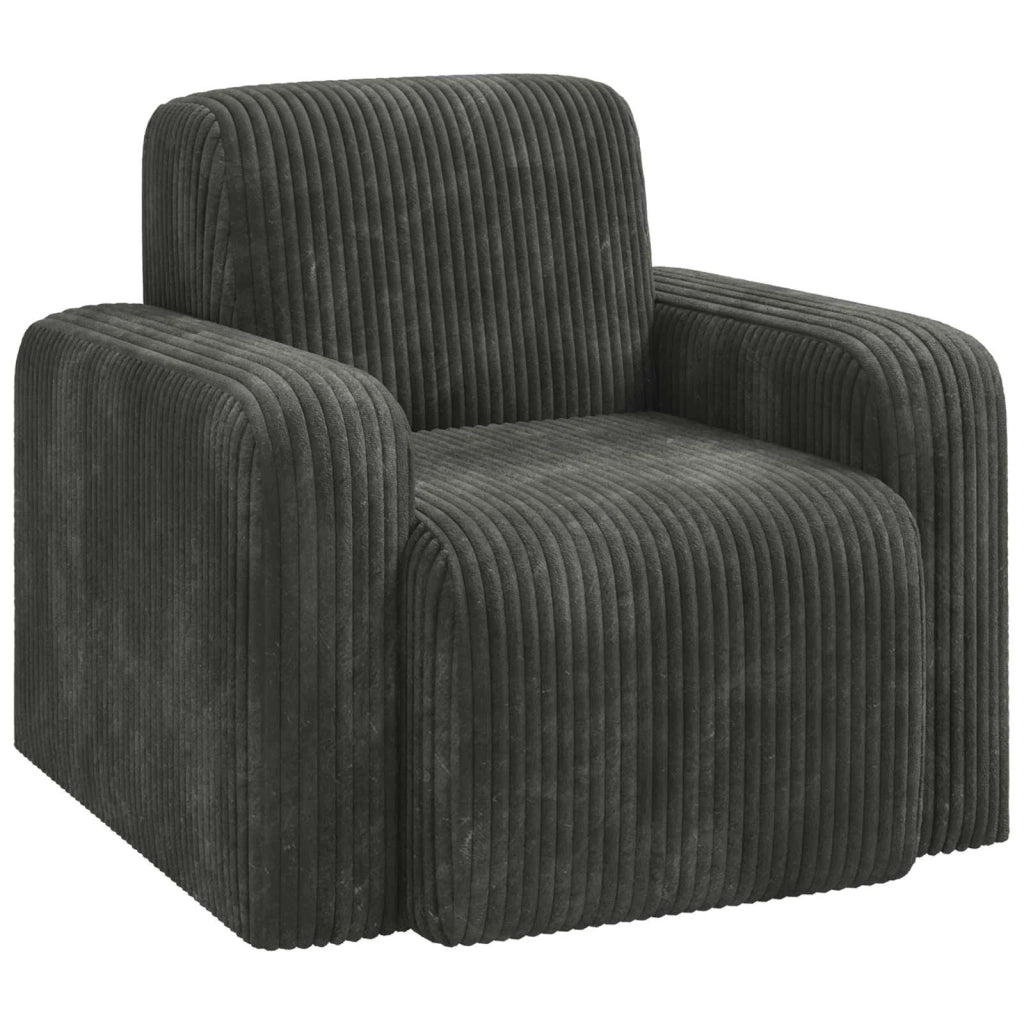 Divano Sedia-Poltrona Antracite corduroy