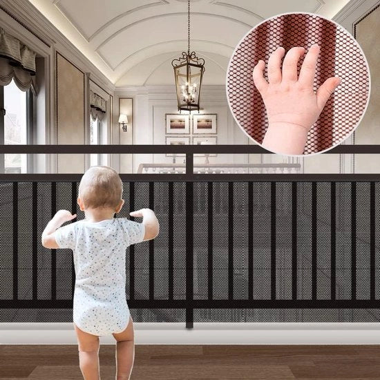 Rete di Sicurezza per Bambini - 3 Metri Rete di Protezione per Scale, Balcone e Patio