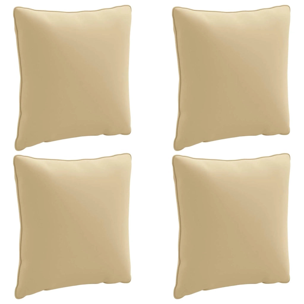 Cuscini per Schiena a 4 Pezzi PUTTEN 4 pcs 100% Poliestere 945134