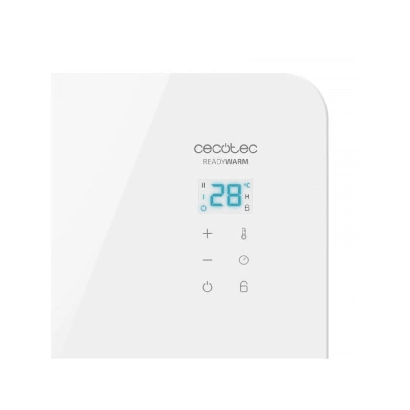 CECOTEC 05318 - Termoconvettore in vetro Ready Warm 6650 Crystal Connection