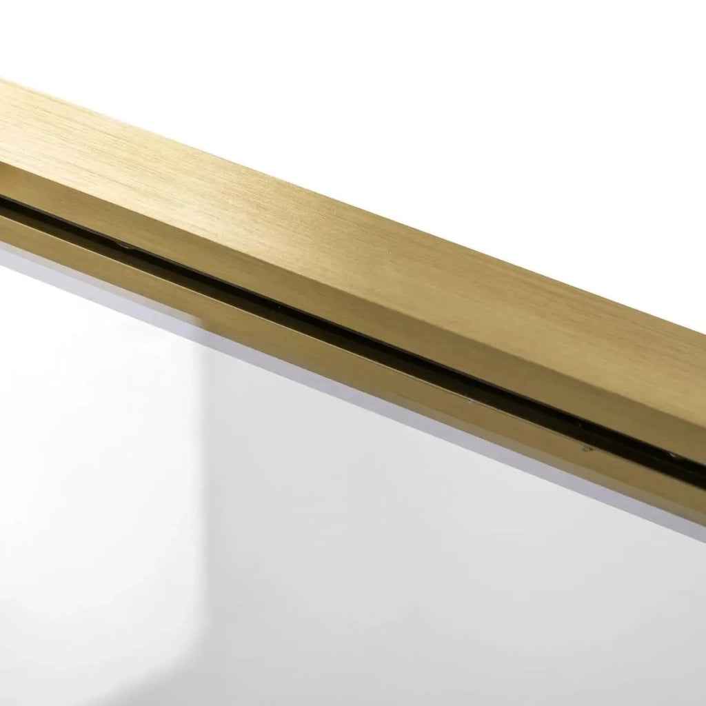 Cabina Doccia Rapid Slide Gold Brush 160x80