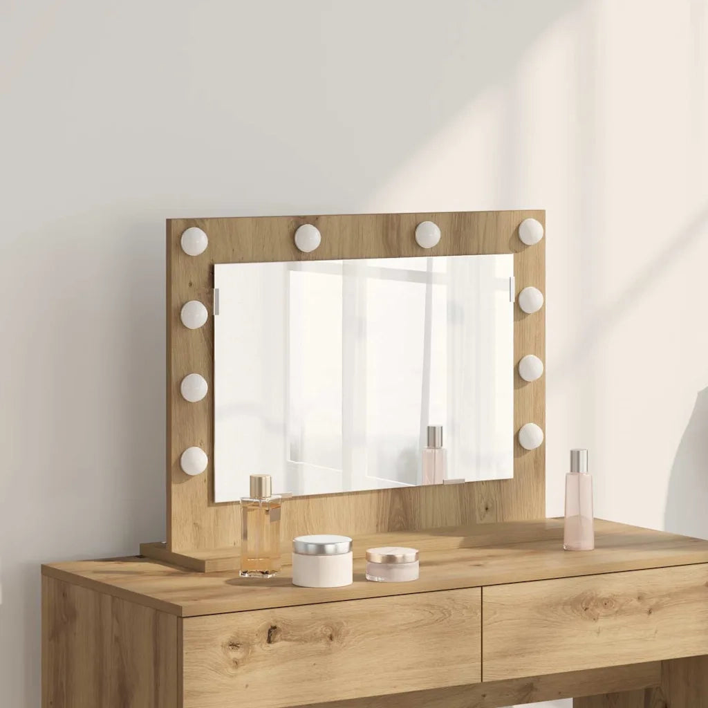 Specchio da Vanit¨¤ Rovere artigianale 60 x 45 x 18 cm