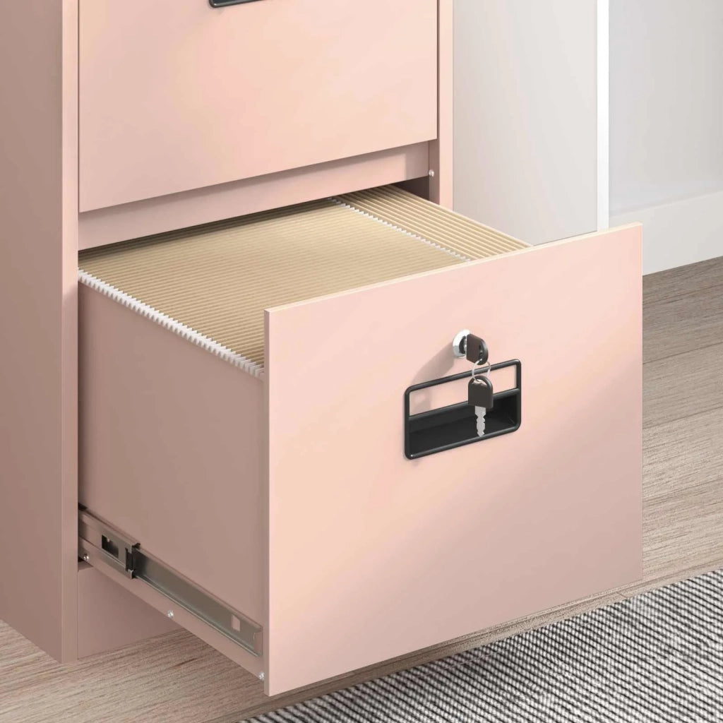 Armadio per File con cassetto 2 pz Rosa 44 x 50 x 139 cm CFW5718398