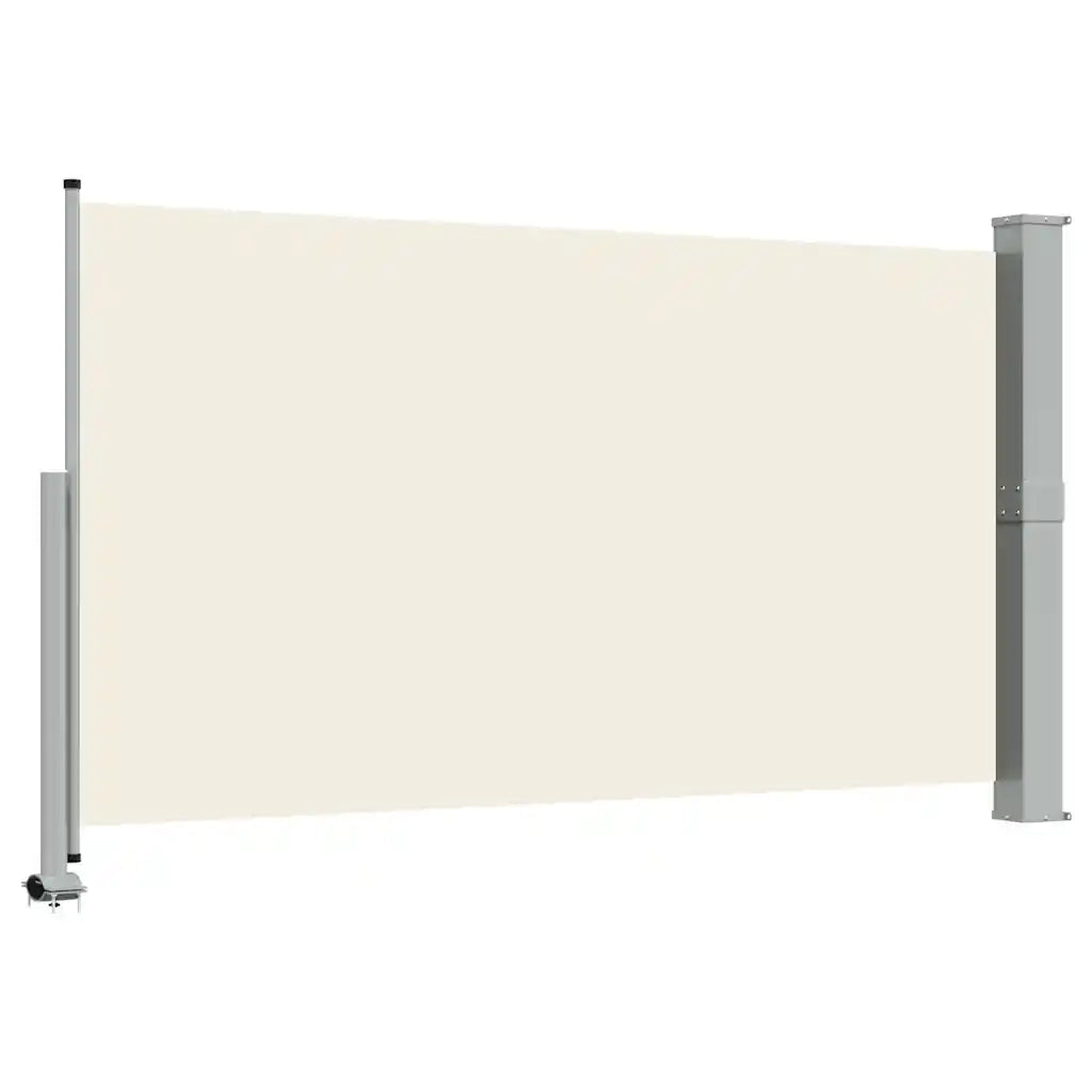 Tenda da Sole Laterale Retrattile 140 x 300 cm Crema 45191