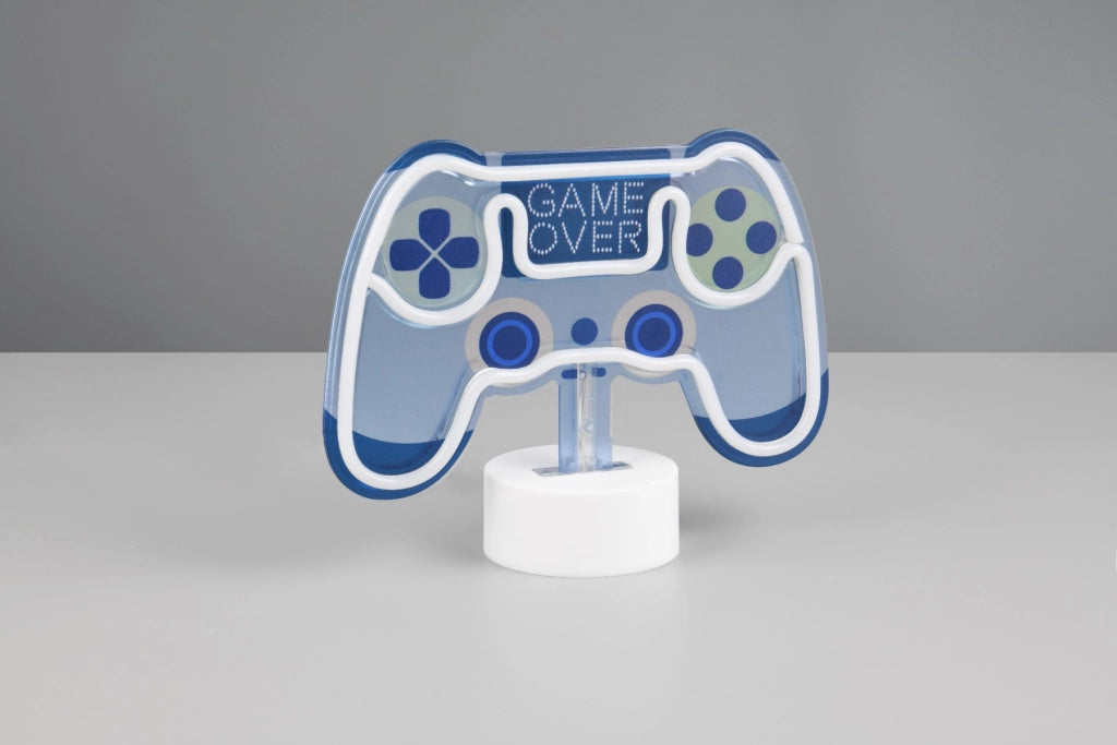 Lampada da tavolo Control blu con LED 2W RL 18 cm IP20