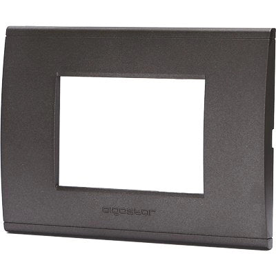 PLACCA COPRIFRUTTI ABL - NERO POSTI 3 MM 120X85- 8 pezzi