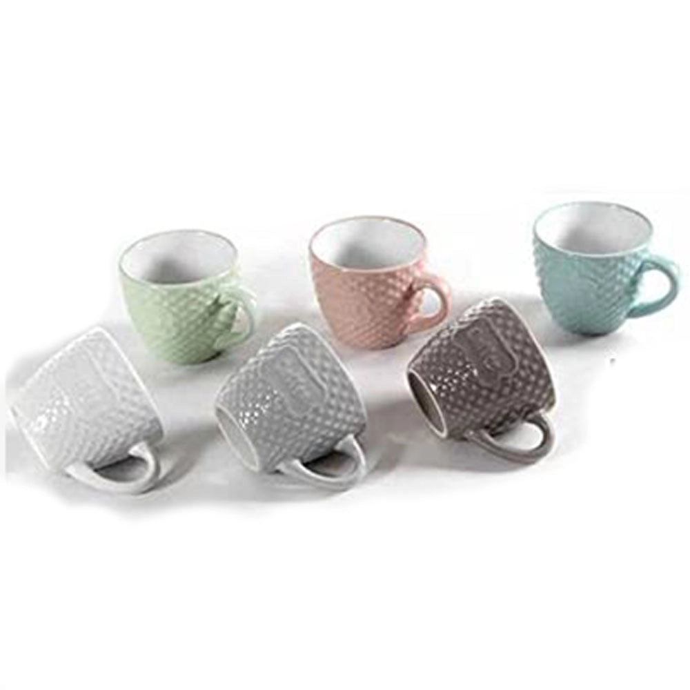 SET 6 TAZZINE CAFFÈ SENZA PIATTINO 100CC