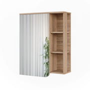 Vicco Mobile a specchio Sonoma/blu 60 x 75 cm