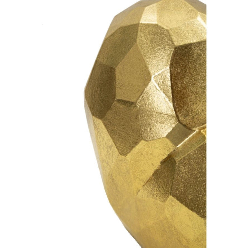 Vaso Heart Gold cm 19x9x18