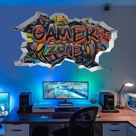 Decorazione 3D per Parete per Camera da Gioco dei Ragazzi