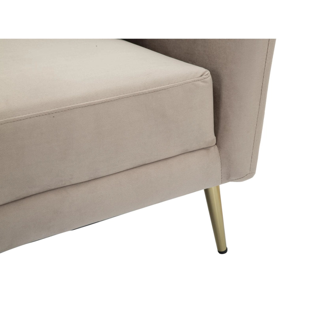 Poltrona VKH325, Grigio, Legno, 88x77x74 cm
