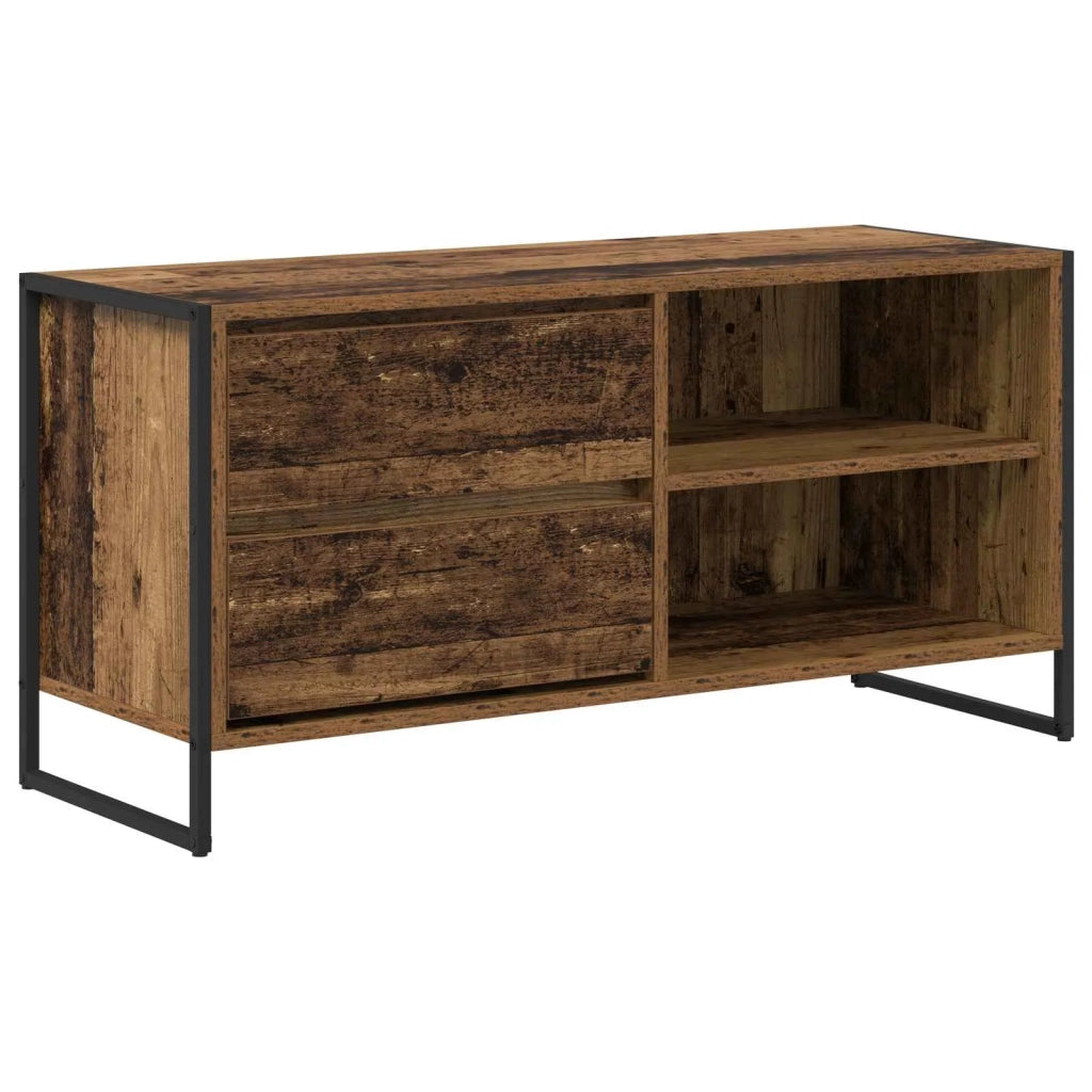 Mobile TV-Credenza per TV-Console TV Legno vecchio 100 x 36 x 49,5 cm Legno multistrato 458857