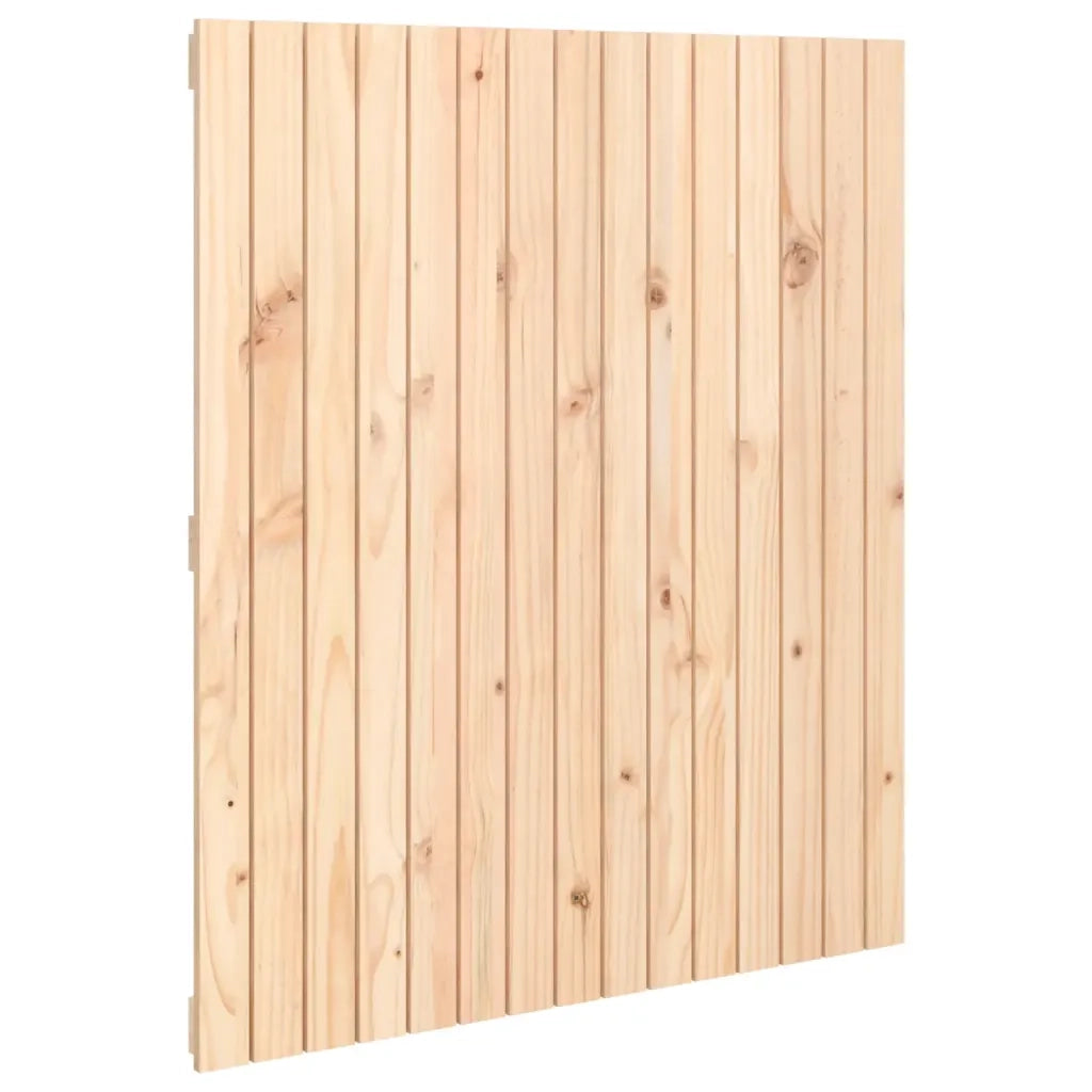 Testiera da Parete 95,5x3x110 cm in Legno Massello di Pino 824933