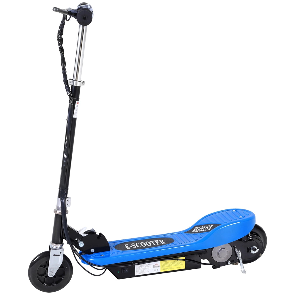 Monopattino Elettrico Pieghevole per Bambini ¨C Xylo ¨C Manubrio Regolabile 78x37x87-95cm Blu