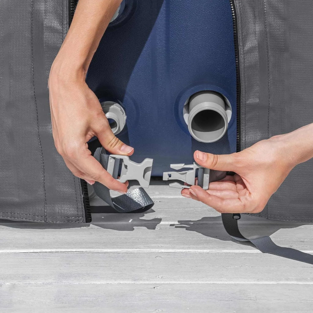 Bestway Copertura PVC e POM Grigio 42035738
