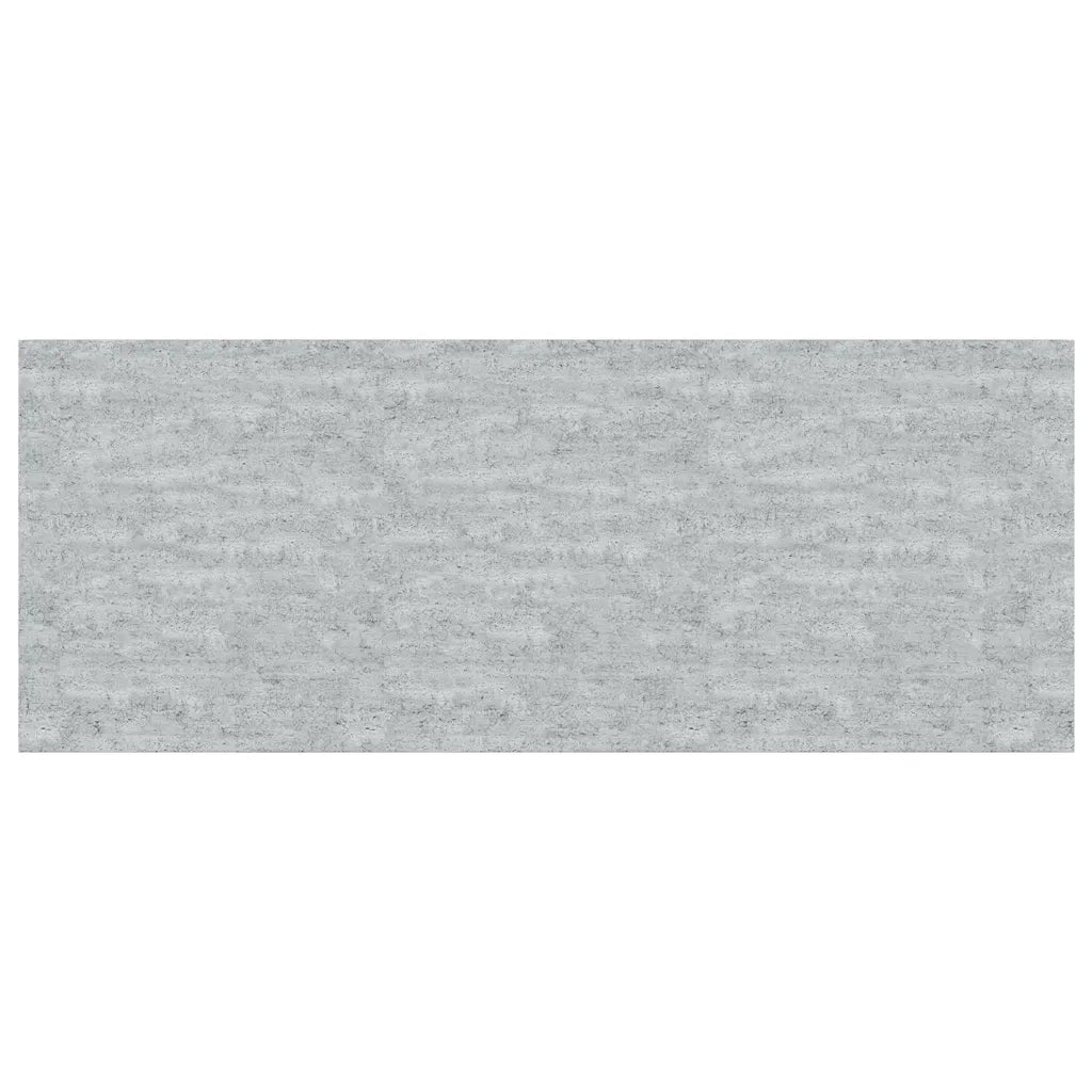 Scaffali a Parete 2 pz Grigio Cemento 60x23,5x3,8 cm in MDF 326598