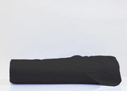 Lenzuola Cordonetto In 100% Cotone In Tinta Unita - Maxi - Nero