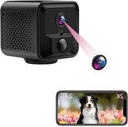 Mini-camera 2K con trasmissione mobile e rilevamento movimento PIR
