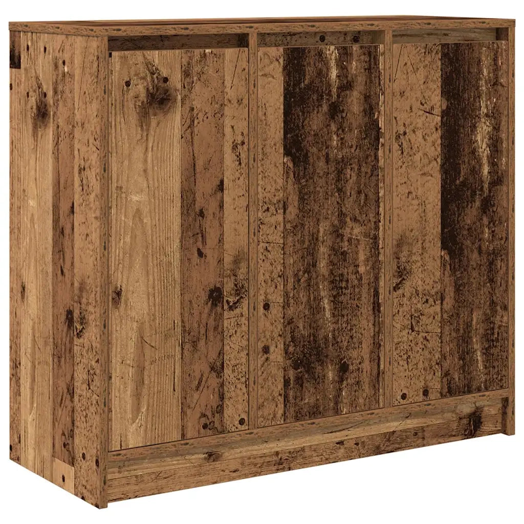 Credenza | Madia | Buffet da pranzo | Armadio da pranzo Legno Antico 85x34x76 cm in Legno Multistrato