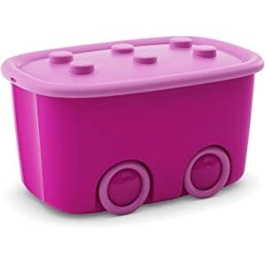 Keter CONTENITORE FUNNY BOX 58X39XH32CM ROSA