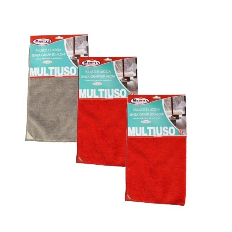 KIT SET 3 PZ MAURY'S PANNO MULTIUSO 35X40CM
