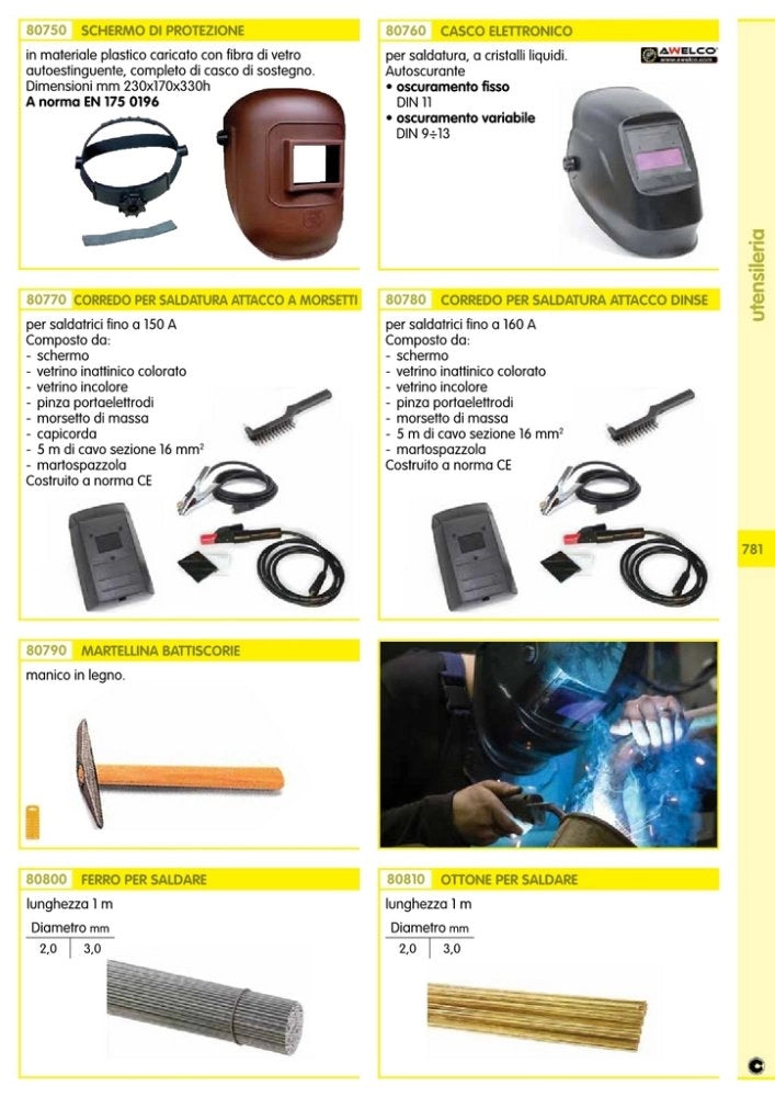 1pz maschera elettronica per saldatura 2000e cod:ferx.9984