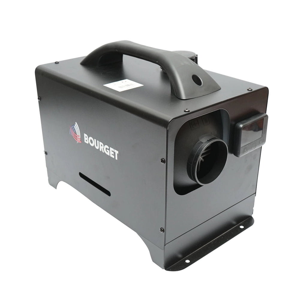 Riscaldatore fisso, sirocco 12-24V, 5KW con telecomando e display LCD Bourget