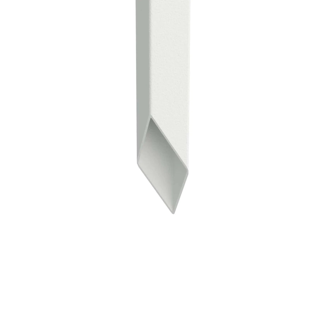 Schermo per privacy in giardino Floreale Bianco 50 x 140 cm 876295