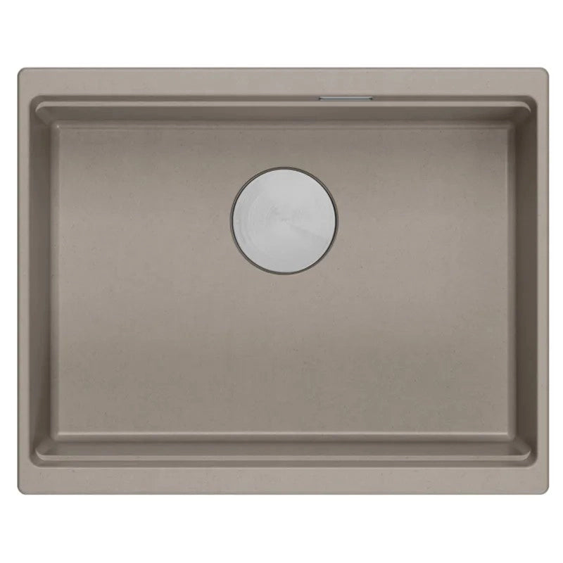 Lavello In Granito Logan 100 Beige Tappo oro