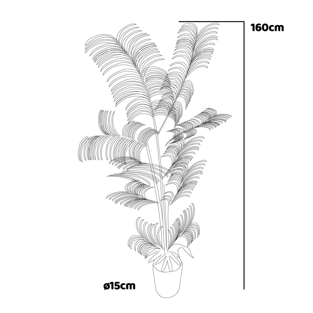 Potted- Pianta Artificiale in vaso H160 cm
