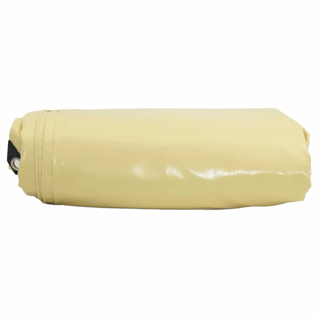 Telo 650g / m² Beige 5 x 8 m Tela con rivestimento in PVC 42017752