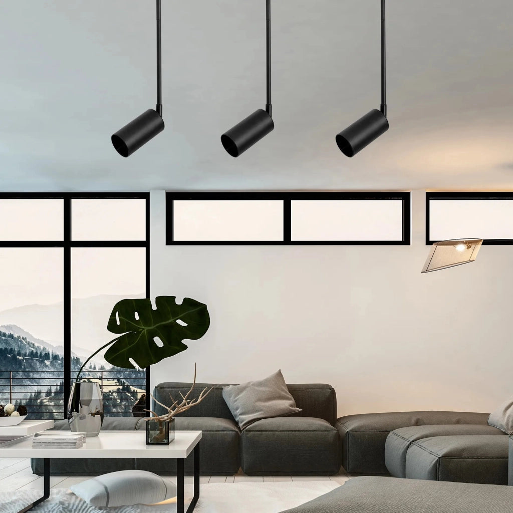 Lampada Da Soffitto Pensile Black APP609-1C
