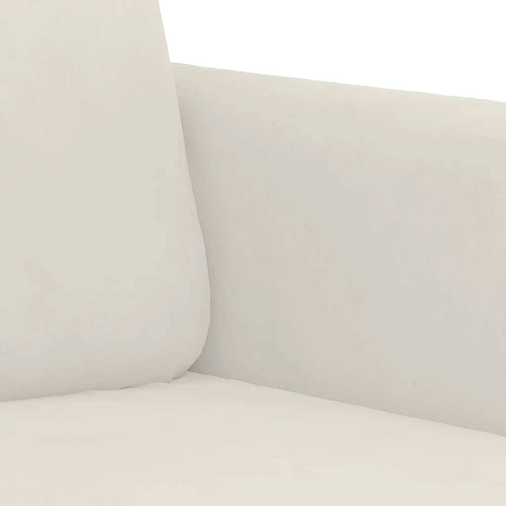 Poltrona Crema 60 cm Velluto 359430