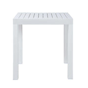 LÚZETE - TAVOLO DA GIARDINO ELVO BIANCO