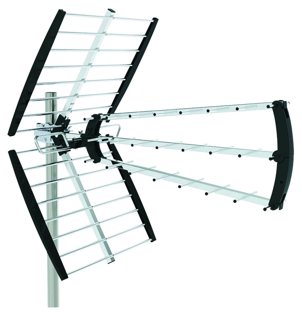 ANTENNA DIRETTIVA UHF ALTO GUADAGNO ATTACCO F CON FILTRO LTE 21 ELEMENTI -414034