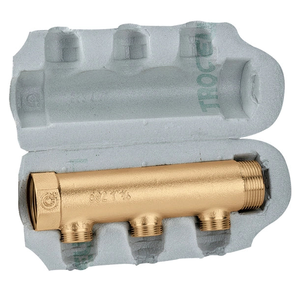 COLLETTORE SEMPLICE COMPONIBILE- 1 x 3 der. M 3/4- CALEF- pezzi 1