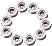 Set di 10 supporti di guaina 4x13x6mm a doppia guaina di schermo con V-groef